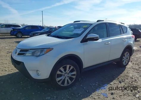 2014 Toyota Rav4 Limited из США, поврежденный, VIN JTMDFREV8EJ007286